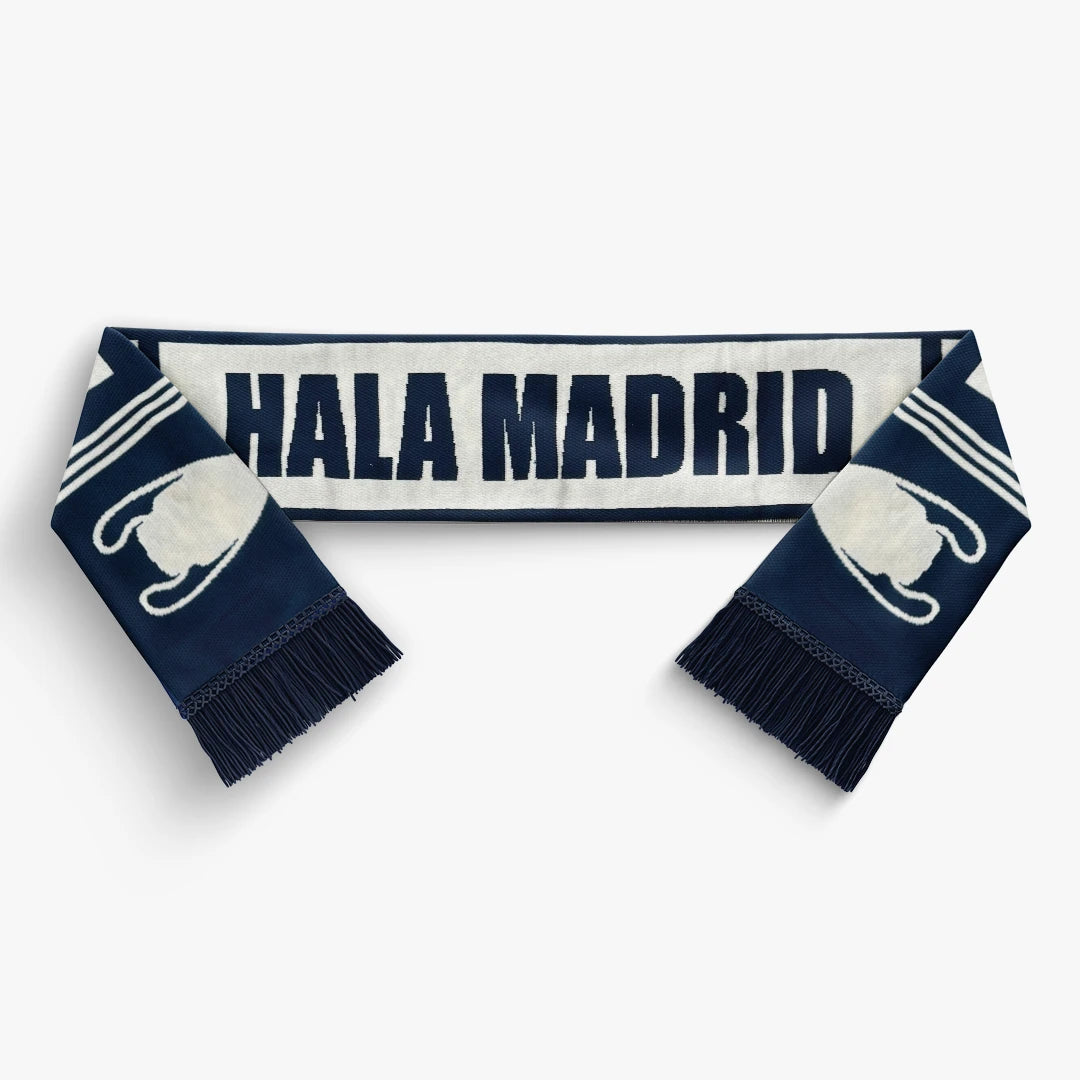 Real Madrid Knitted Football Scarf