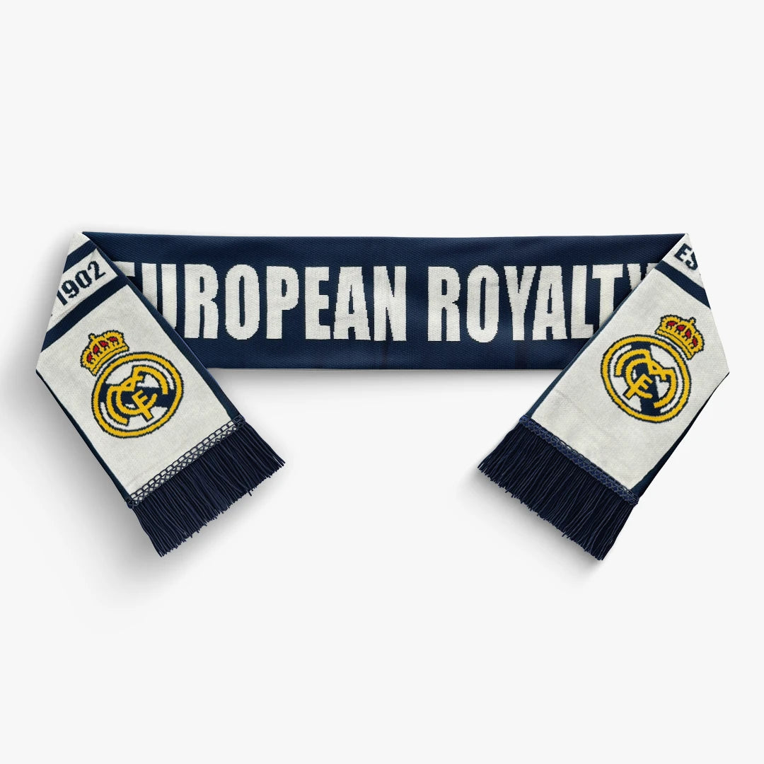 Real Madrid Knitted Football Scarf