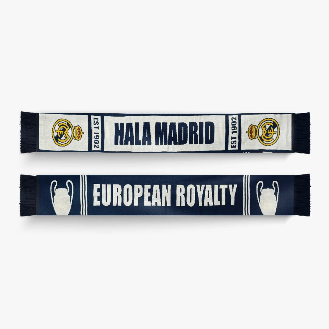 Real Madrid Knitted Football Scarf