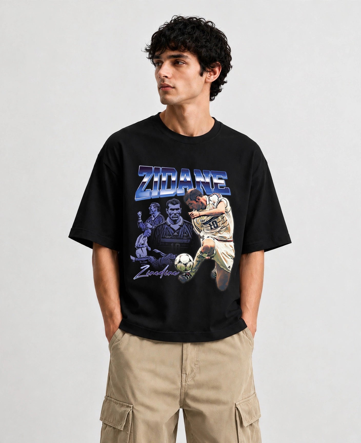 Zidane Vintage Oversize Tee