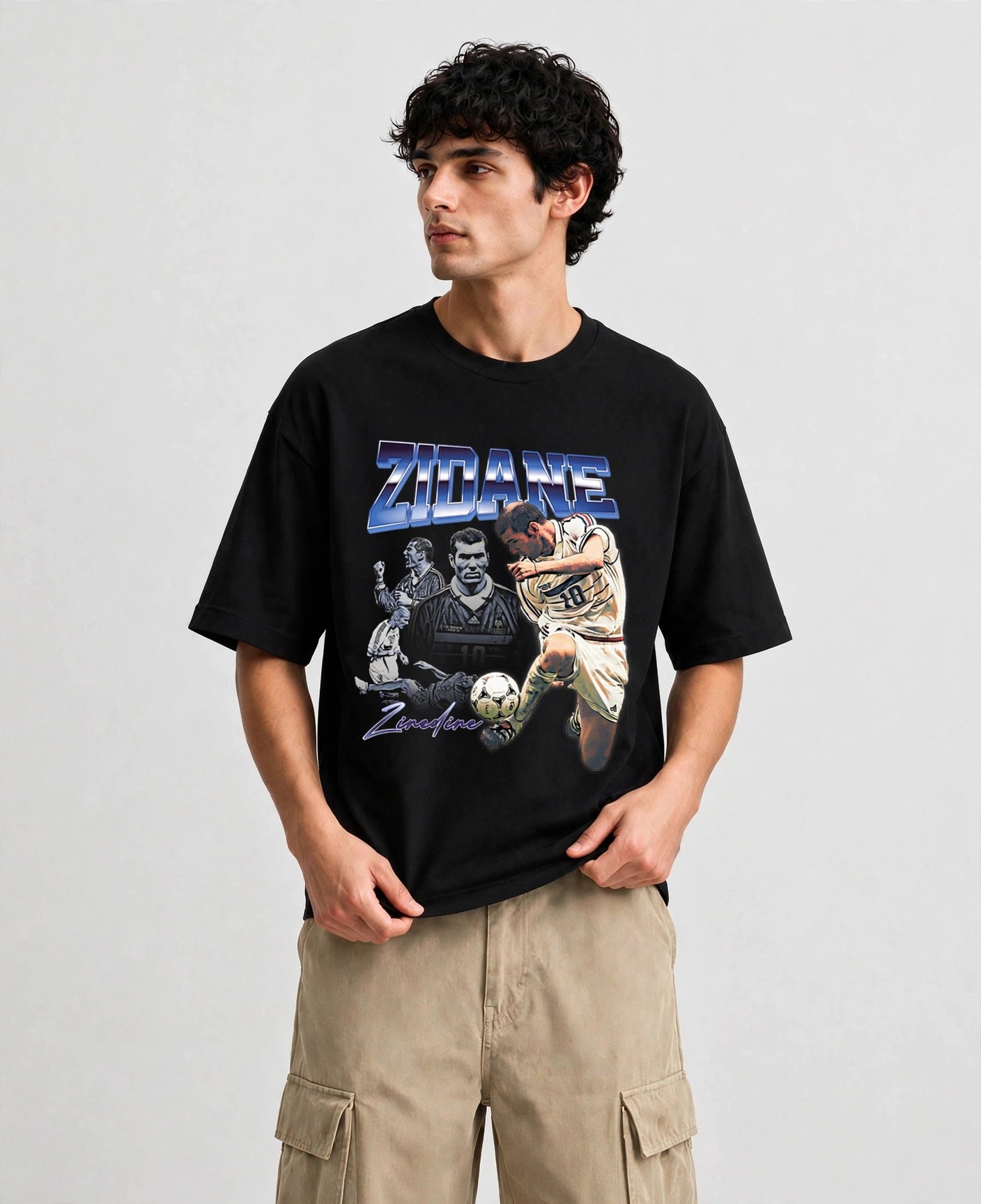 Zidane Vintage Oversize Tee