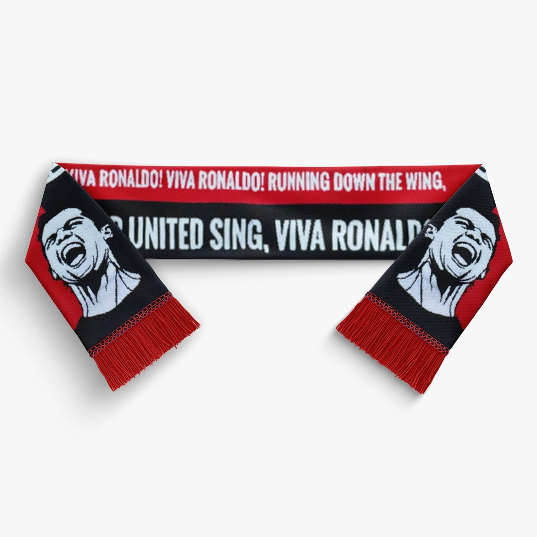 Cristiano Ronaldo - Man United Knitted Scarf