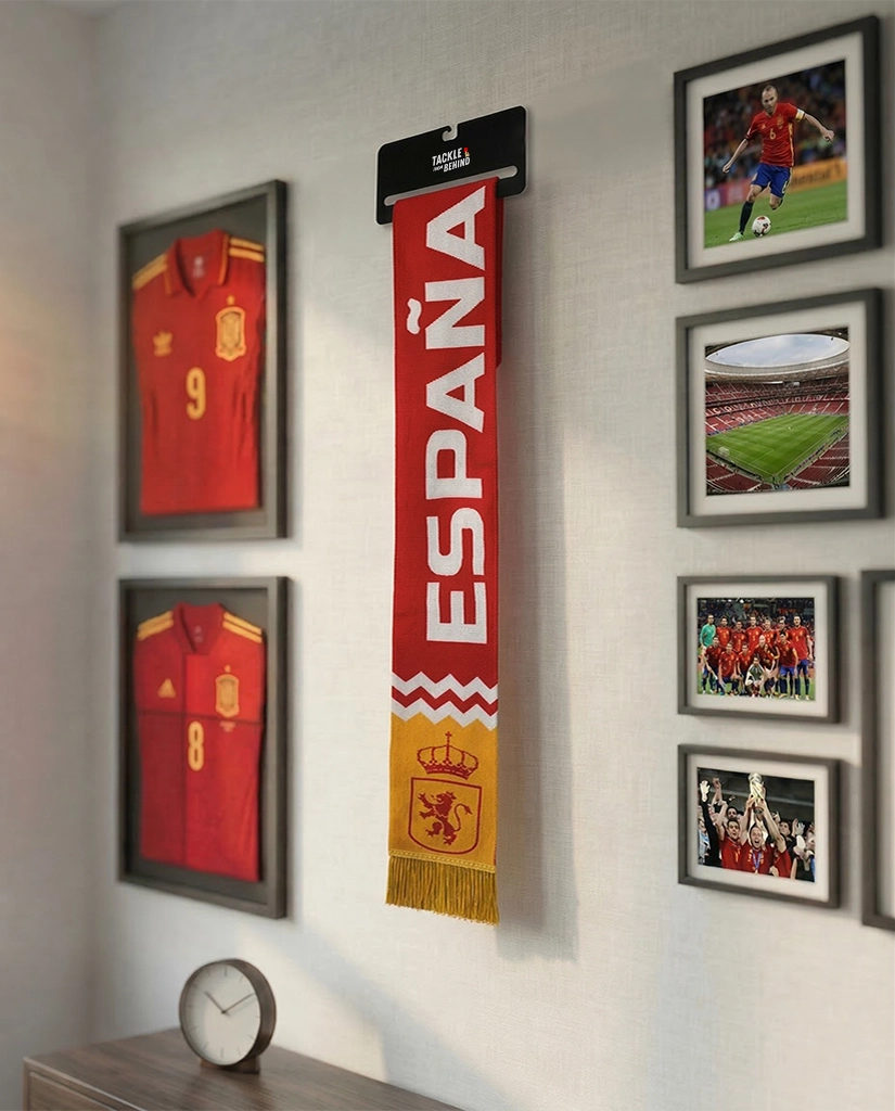 Spain Knitted Football Scarf
