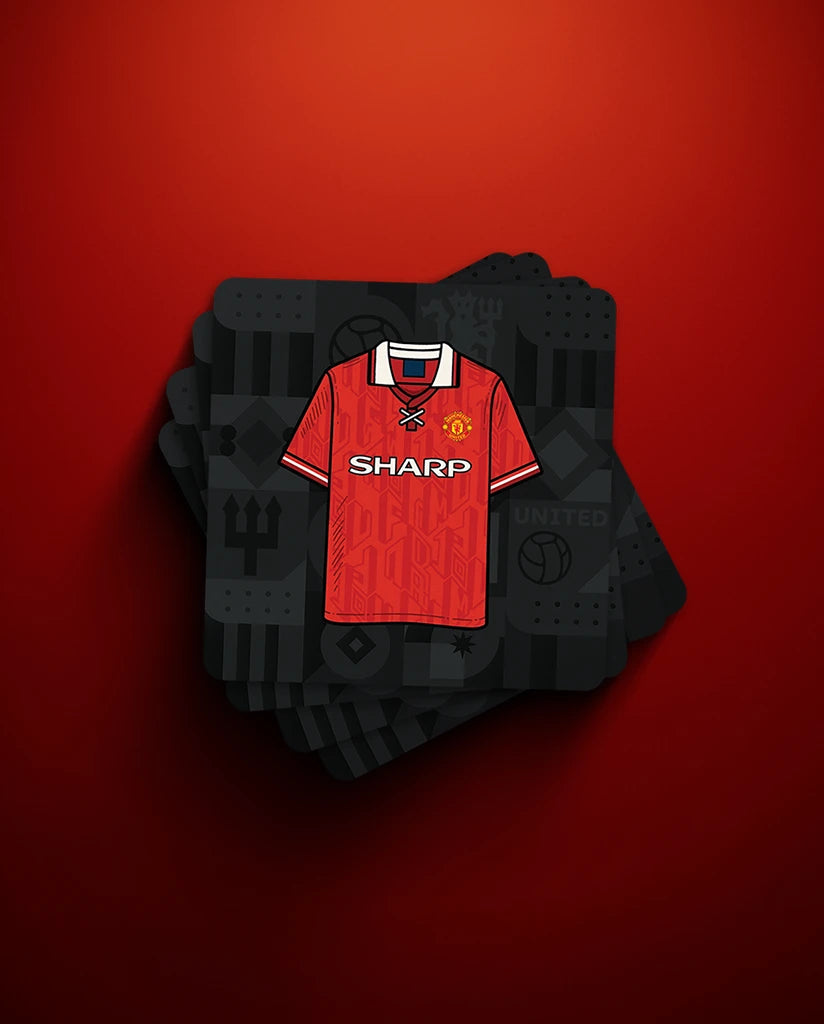 Manchester United Football Coasters (Set of 6)