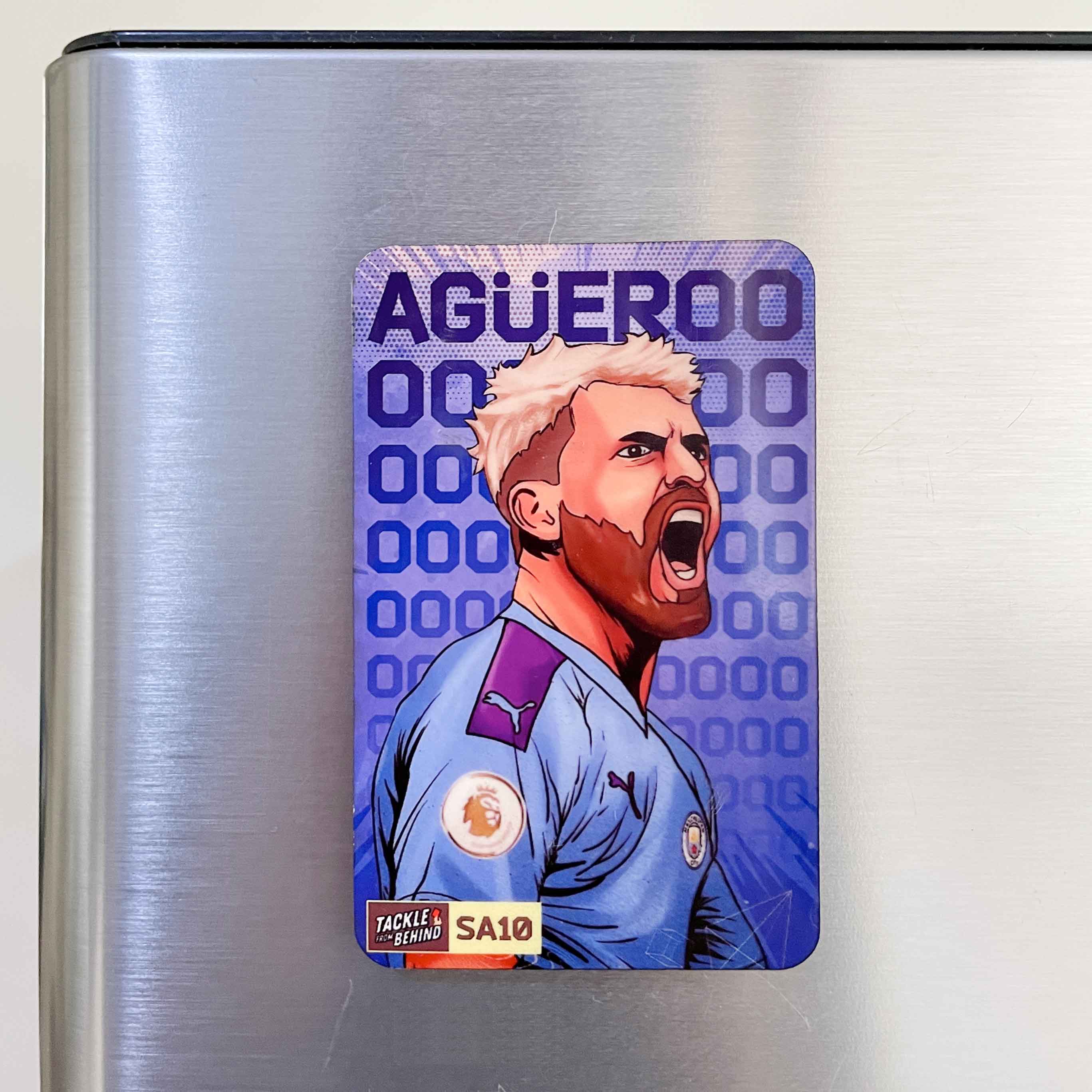Sergio Aguero Fridge Magnet