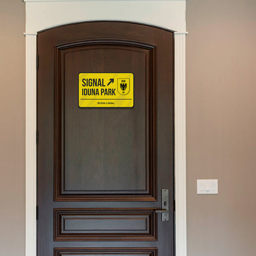 Dortmund BVB Door Sign