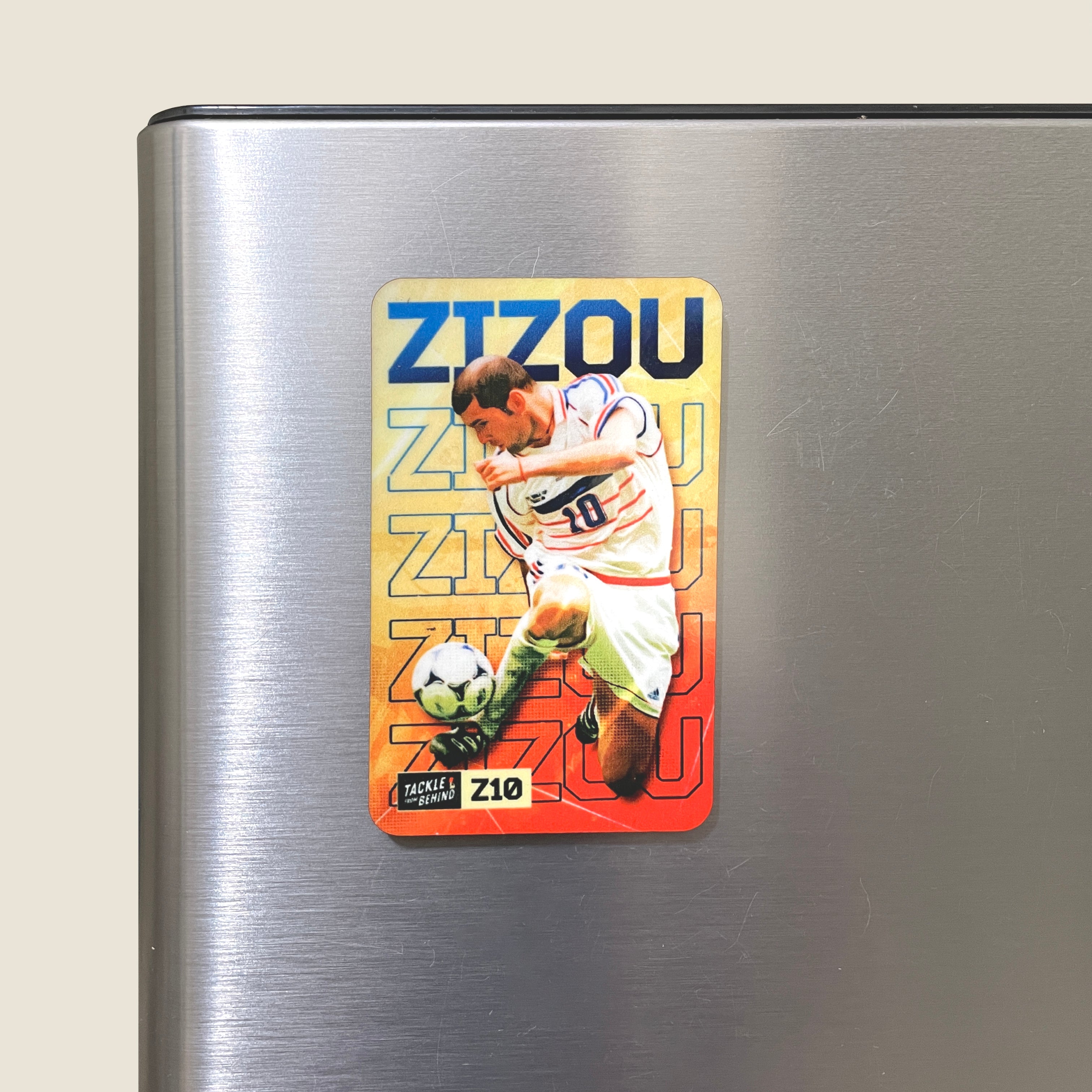 Zinedine Zidane Fridge Magnet