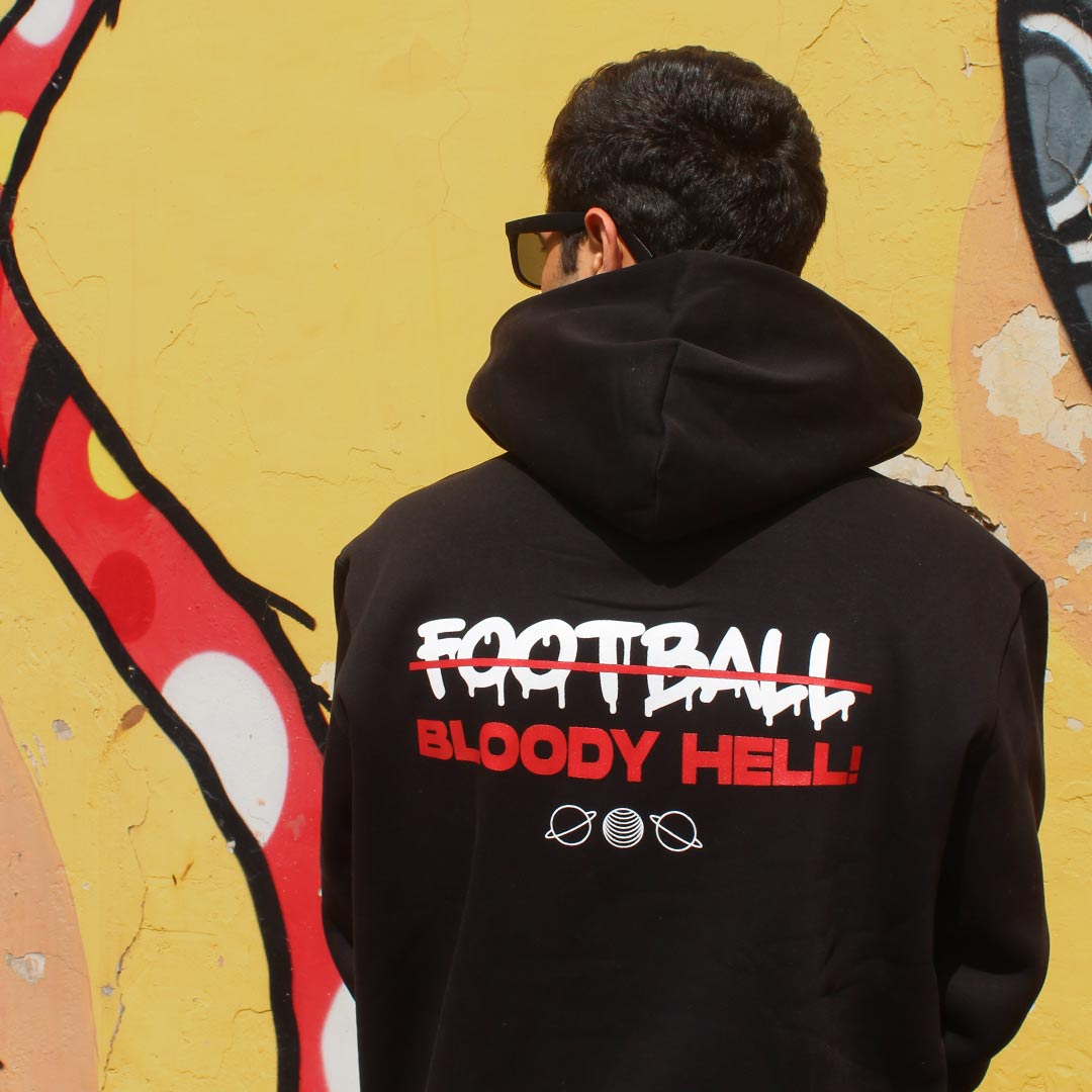 Football, Bloody Hell Hoodie
