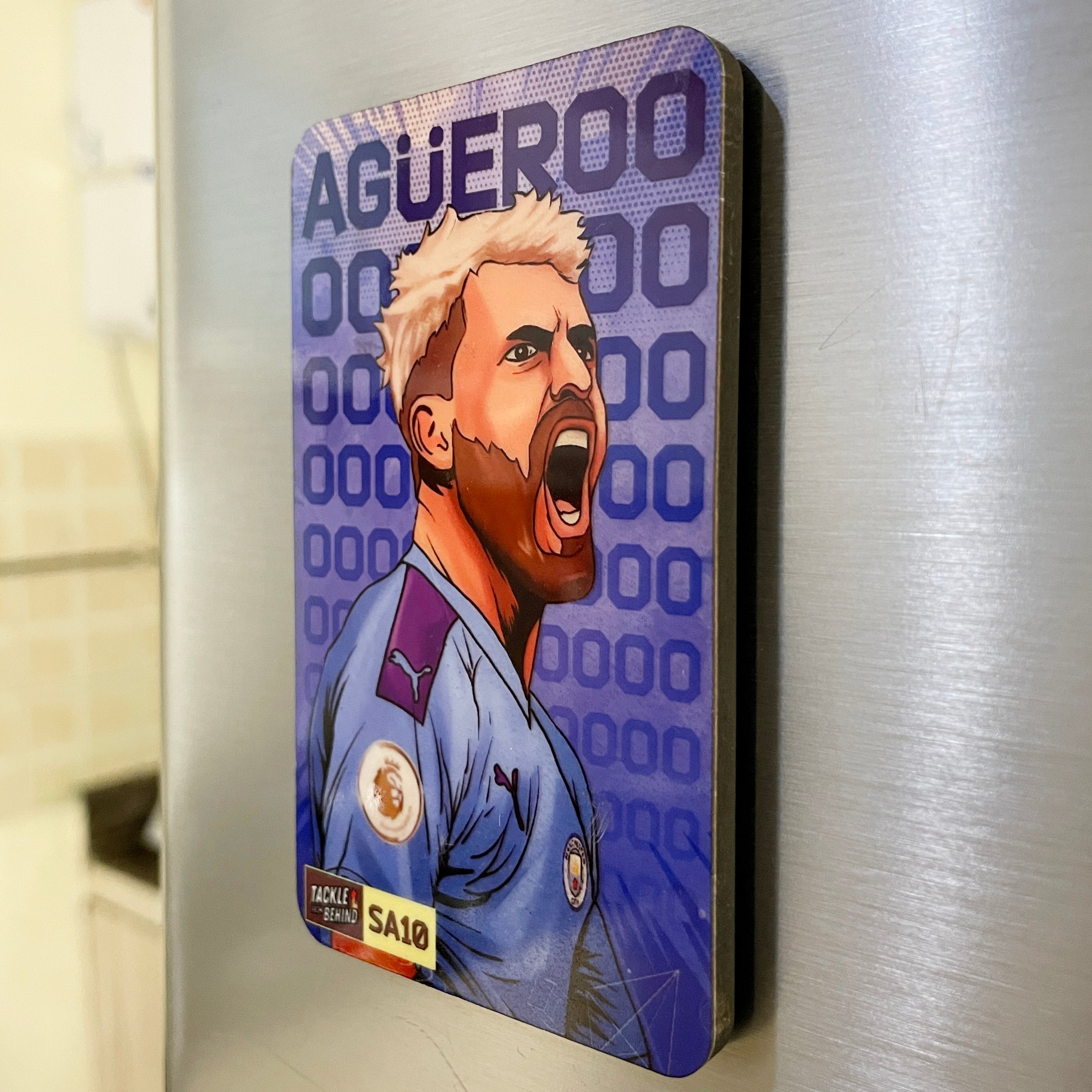 Sergio Aguero Fridge Magnet