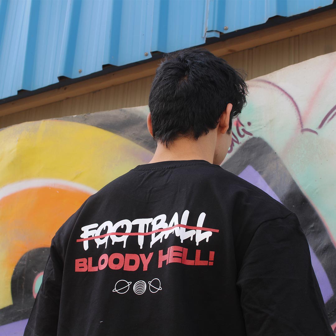 Football, Bloody Hell Oversize Tee