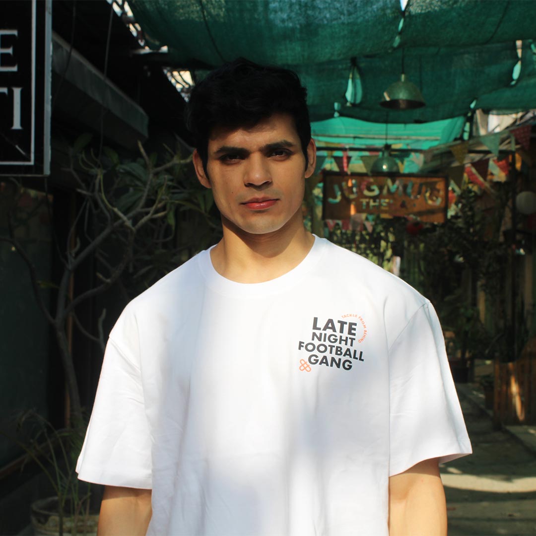 Late Night Football Gang Oversize Tee