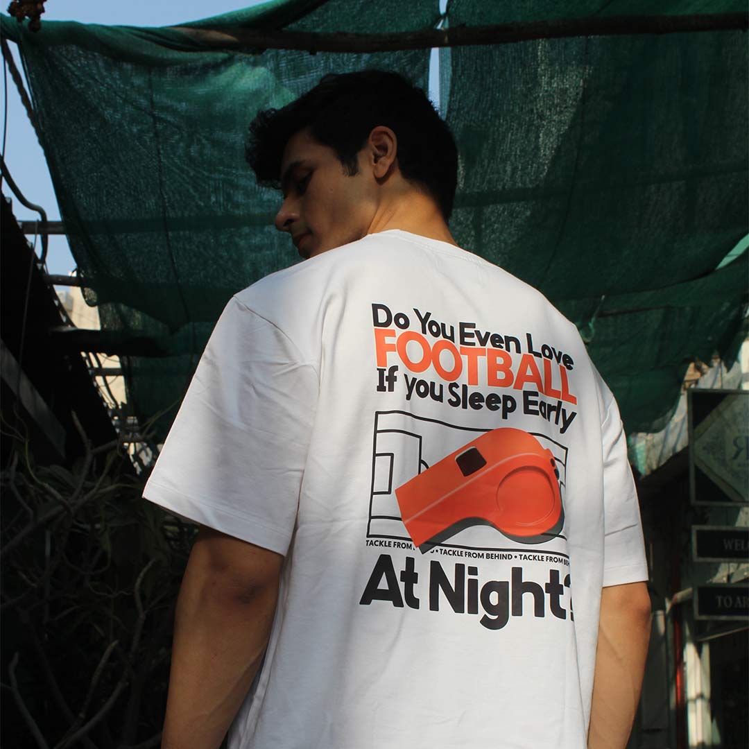 Late Night Football Gang Oversize Tee