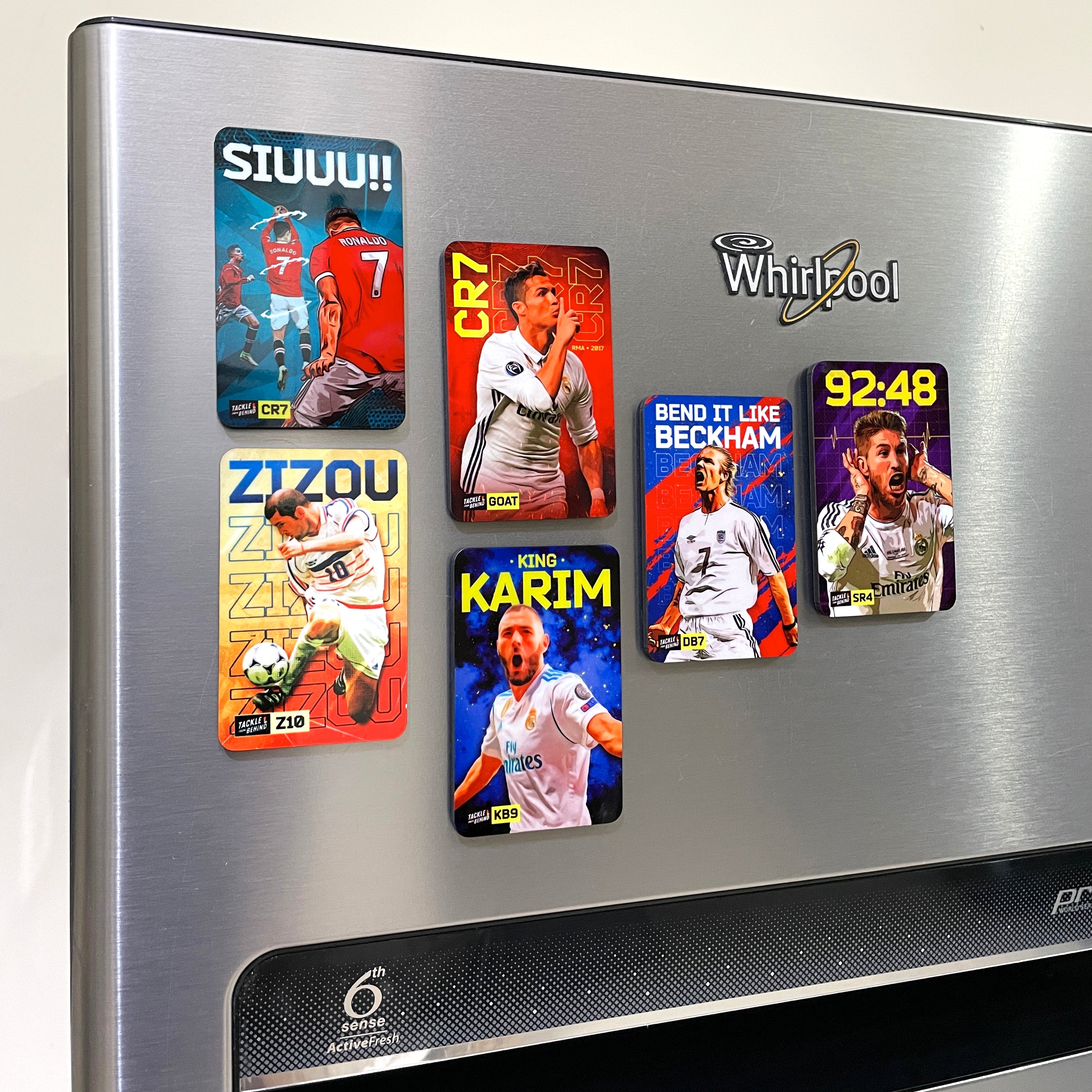 Zinedine Zidane Fridge Magnet