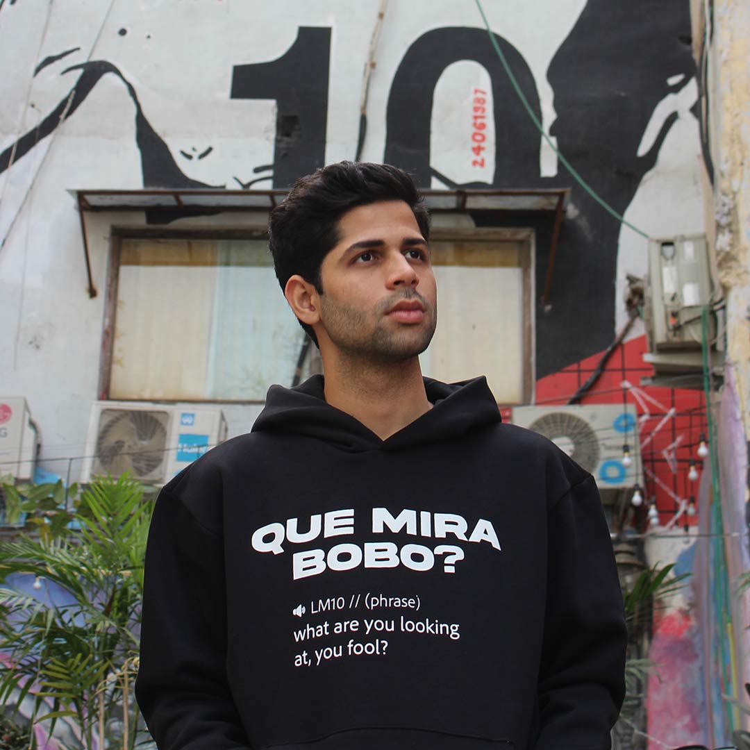 Que Mira Bobo Messi Hoodie