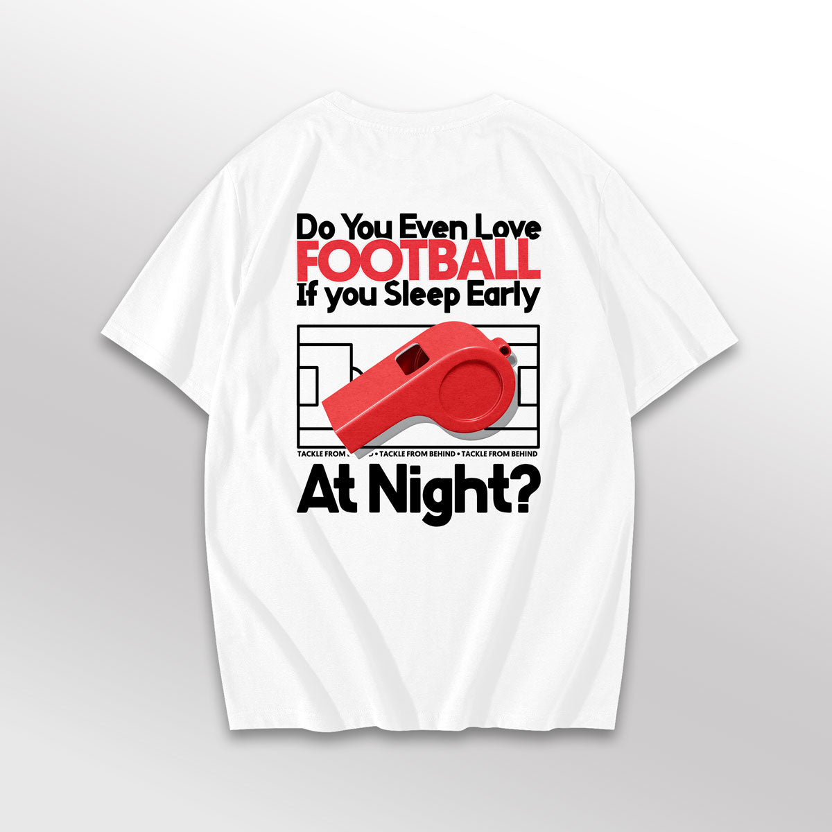 Late Night Football Gang Oversize Tee