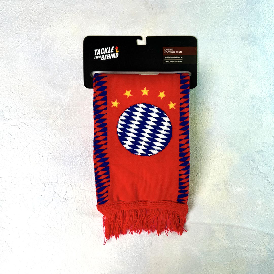 Bayern Munich Knitted Football Scarf