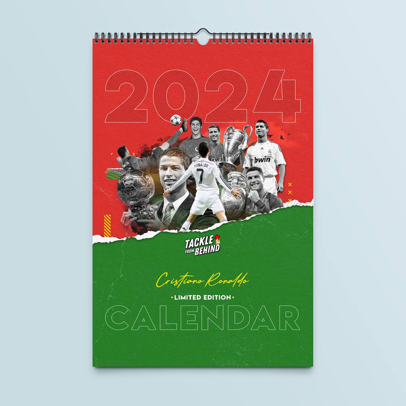 Cristiano Ronaldo 2024 Wall Calendar