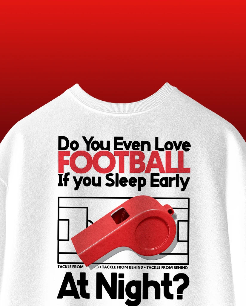Late Night Football Gang Oversize Tee