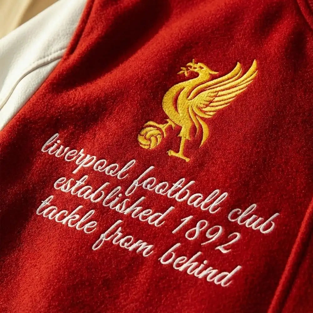 Liverpool Embroidered Varsity Jacket