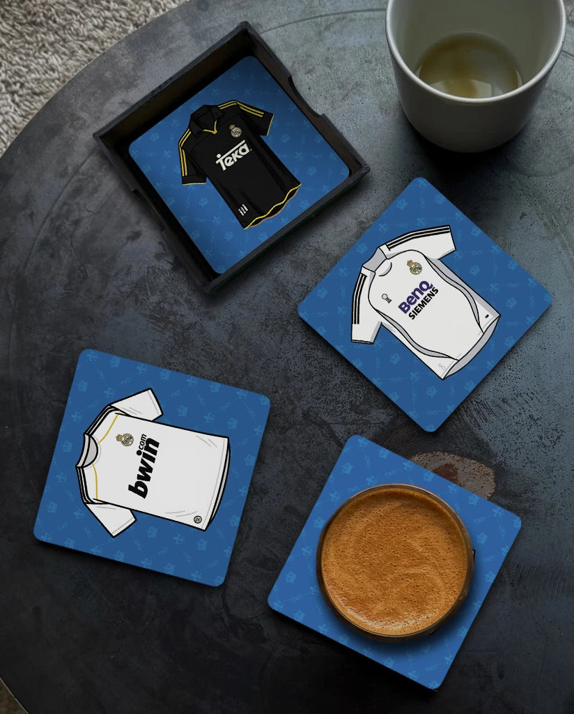 Real Madrid Football Coasters (Set of 6)