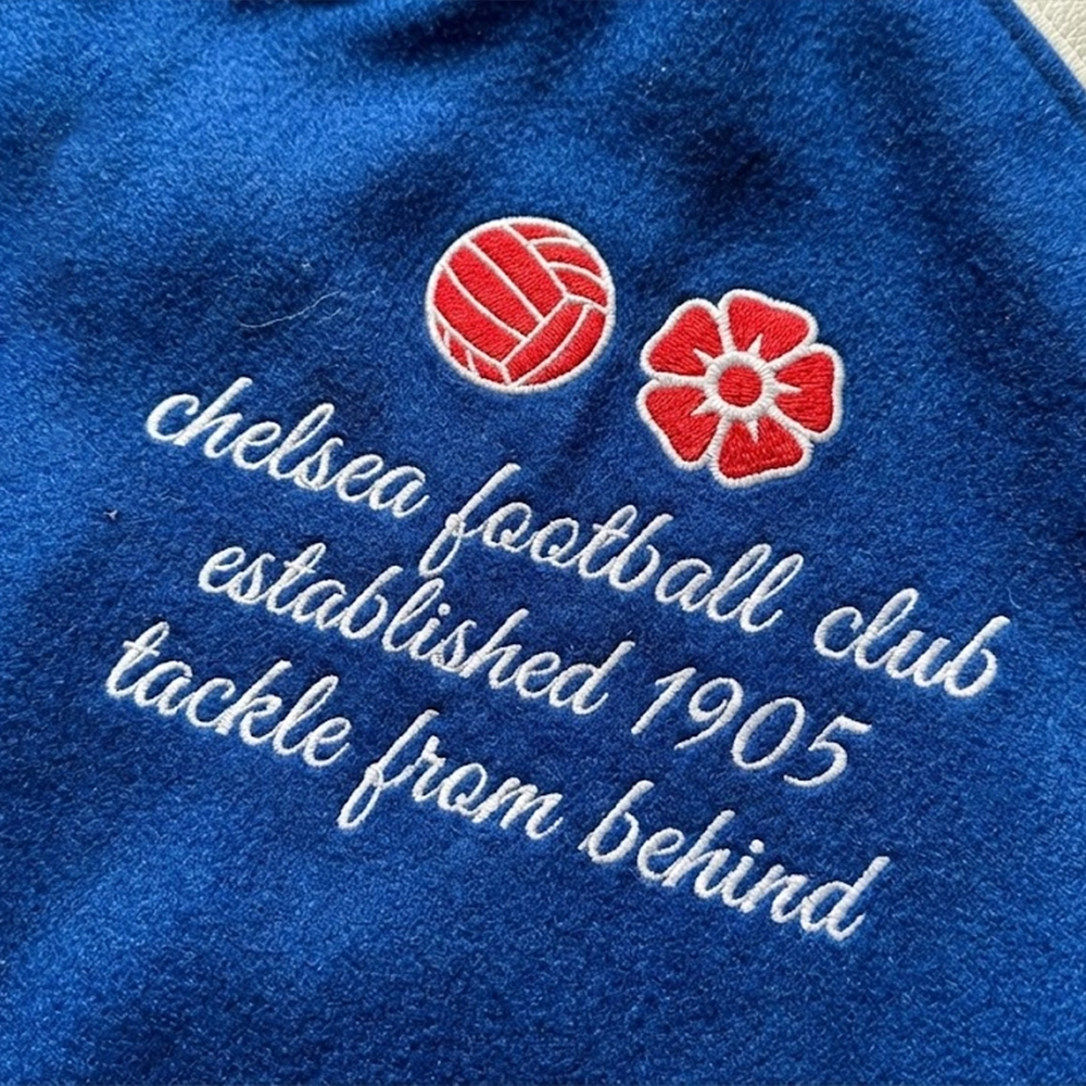 Chelsea Embroidered Varsity Jacket