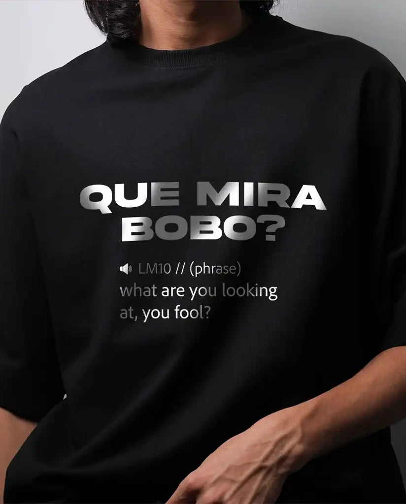 Que Mira Bobo Messi T-Shirt
