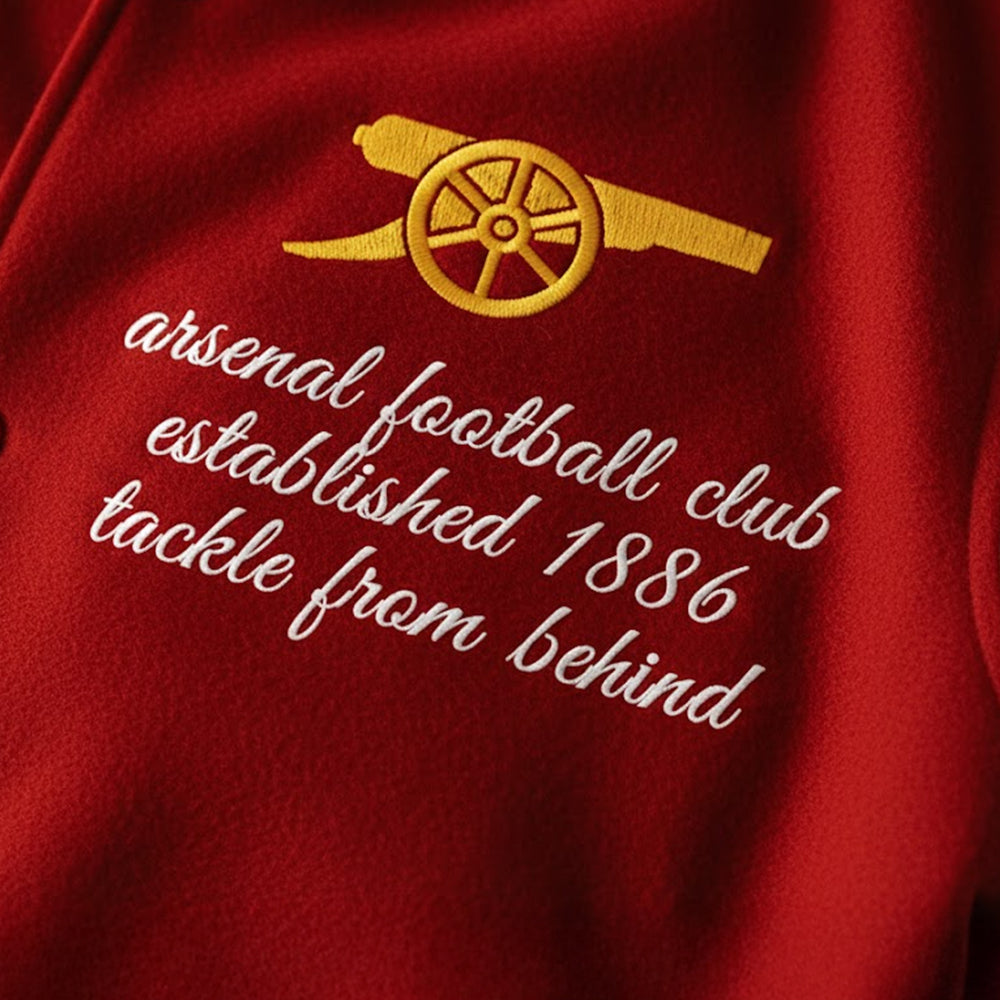 Arsenal Embroidered Varsity Jacket