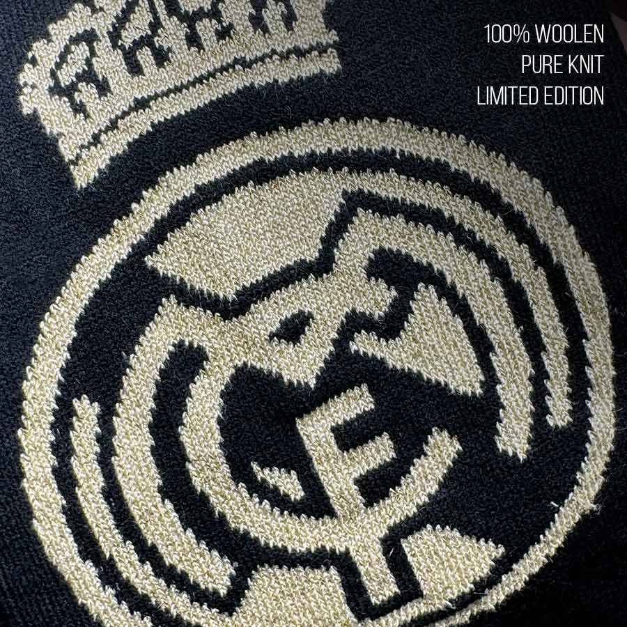 Real Madrid #15UCL Limited Edition Knitted Football Scarf