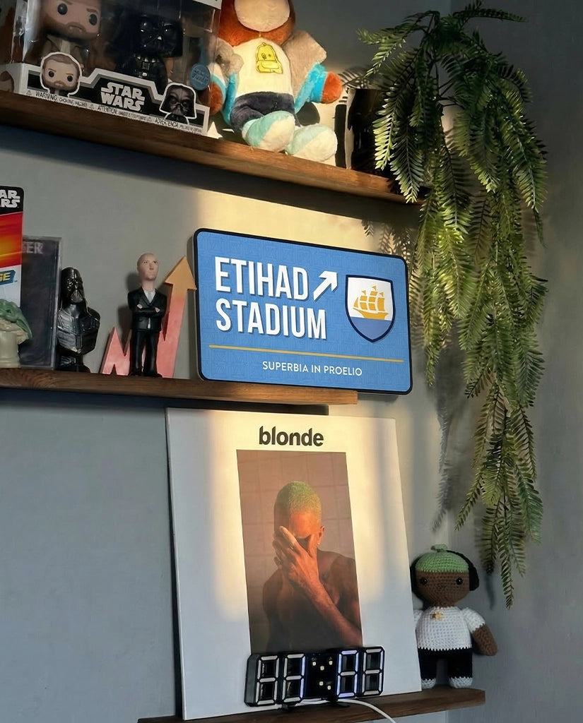 Etihad Stadium Street Sign