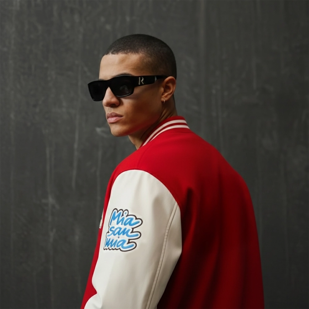 Bayern Munich Embroidered Varsity Jacket