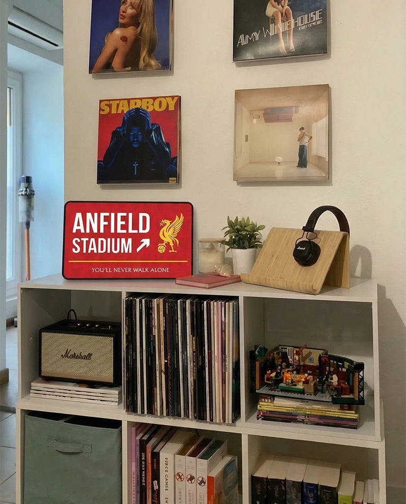 Anfield Stadium Street Sign