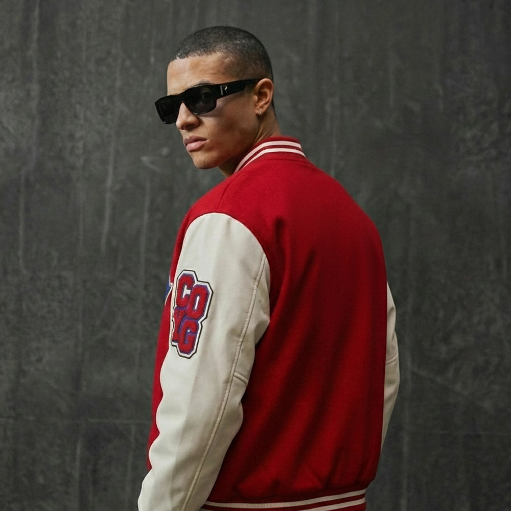 Arsenal Embroidered Varsity Jacket