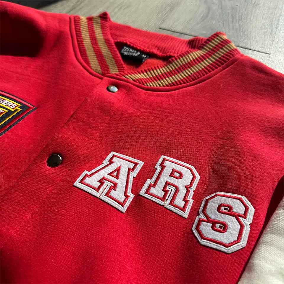 Arsenal Embroidered Varsity Jacket