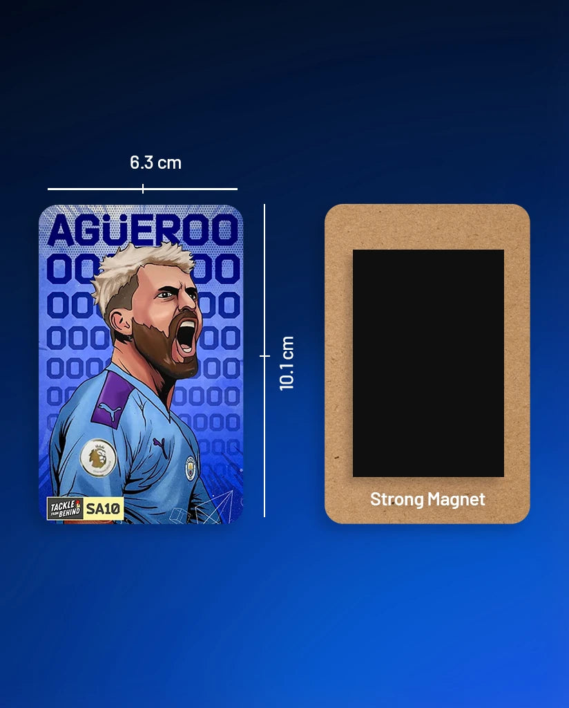 Sergio Aguero Fridge Magnet