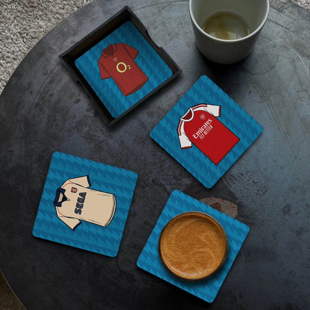 Arsenal Football Coasters (Set of 6)