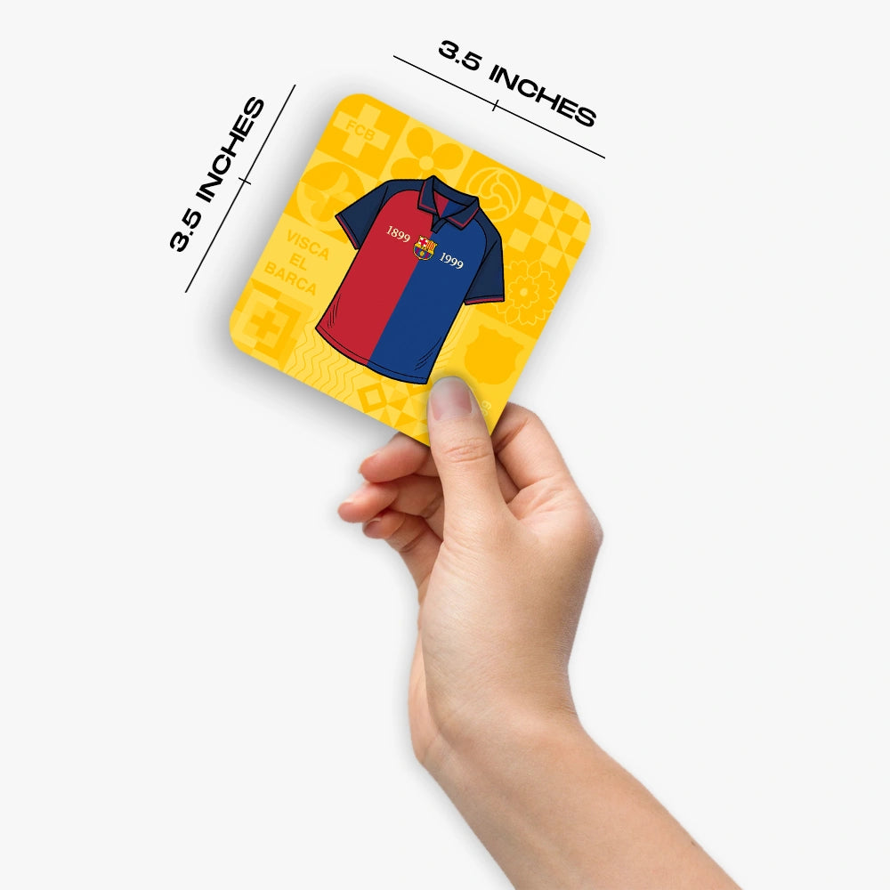 Barcelona Football Coasters (Set of 6)
