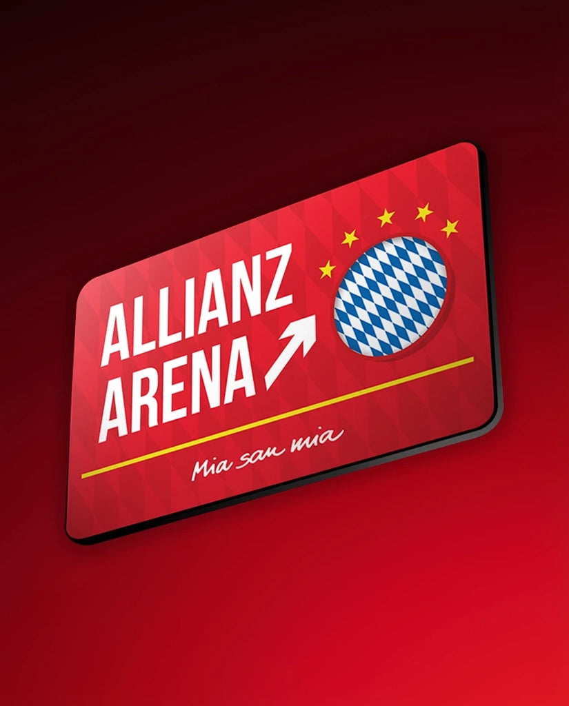 Allianz Arena Street Sign