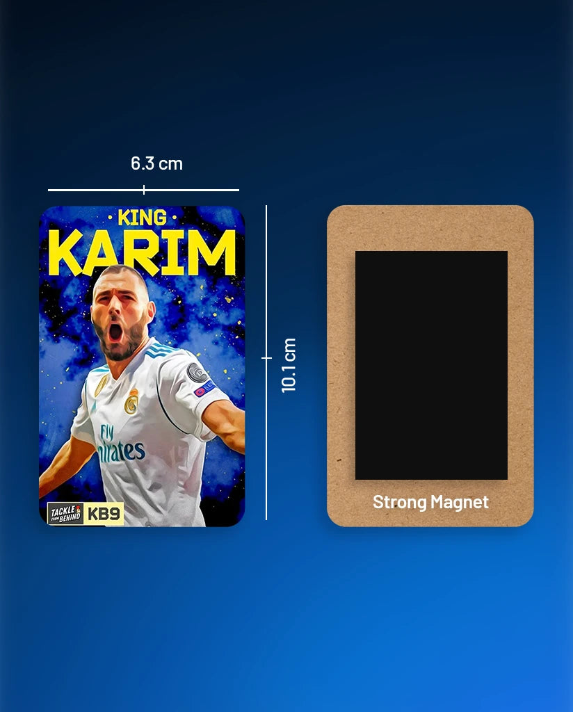 Karim Benzema Fridge Magnet
