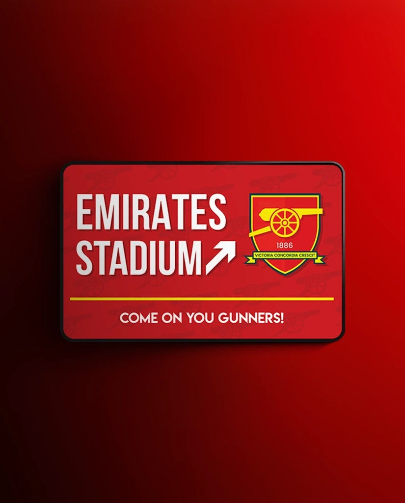 Emirates Stadium Street Sign
