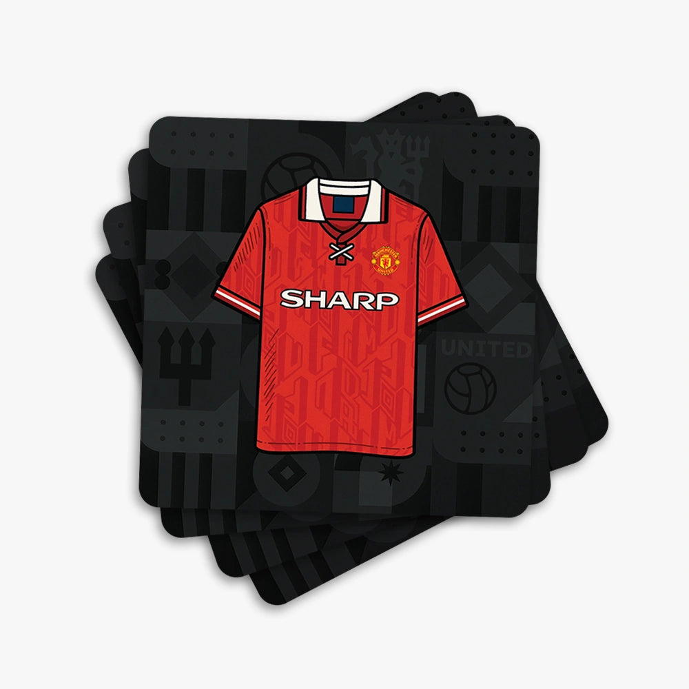 Manchester United Football Coasters (Set of 6)