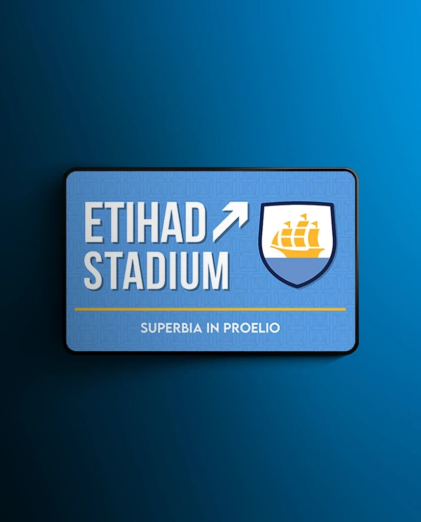 Etihad Stadium Street Sign