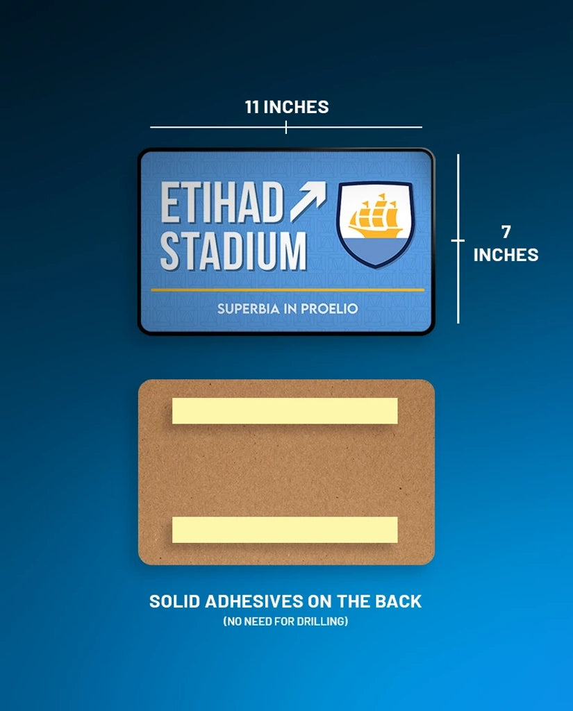 Etihad Stadium Street Sign