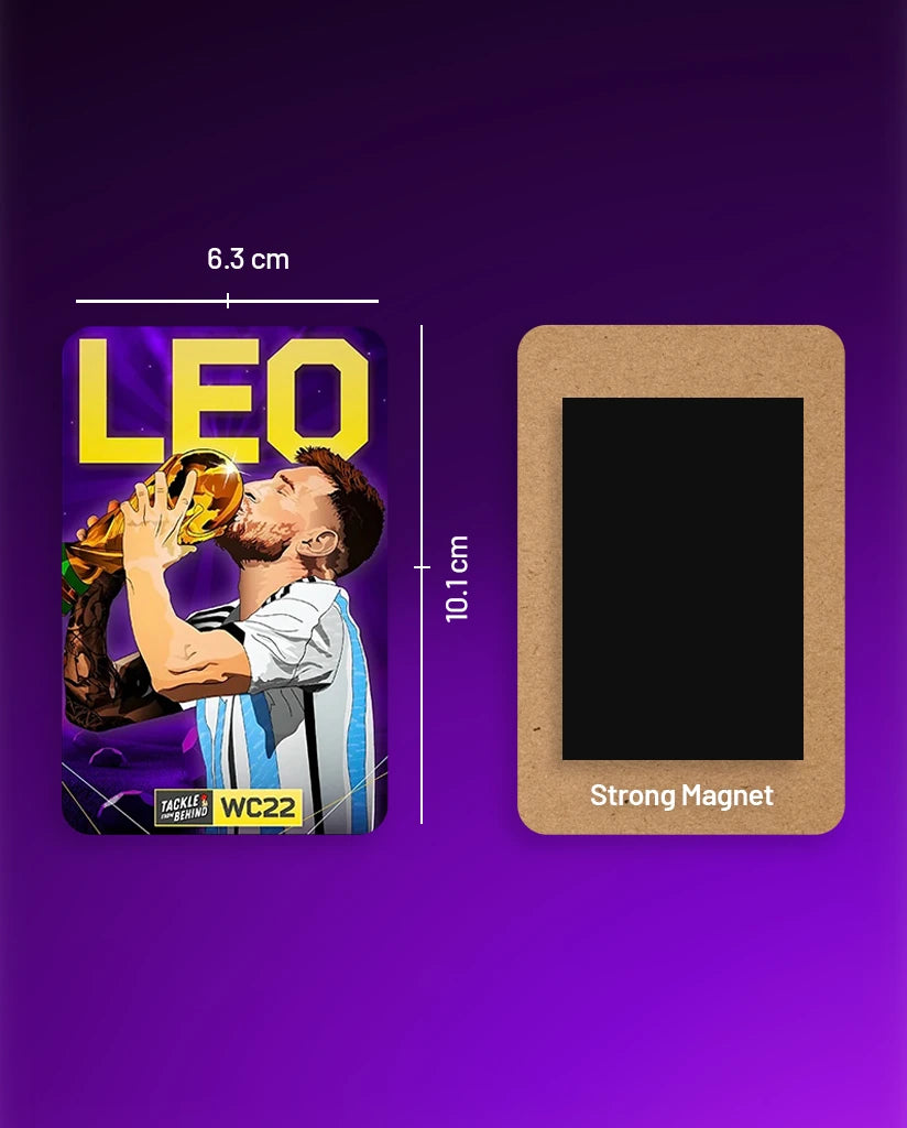 Messi World Cup Fridge Magnet