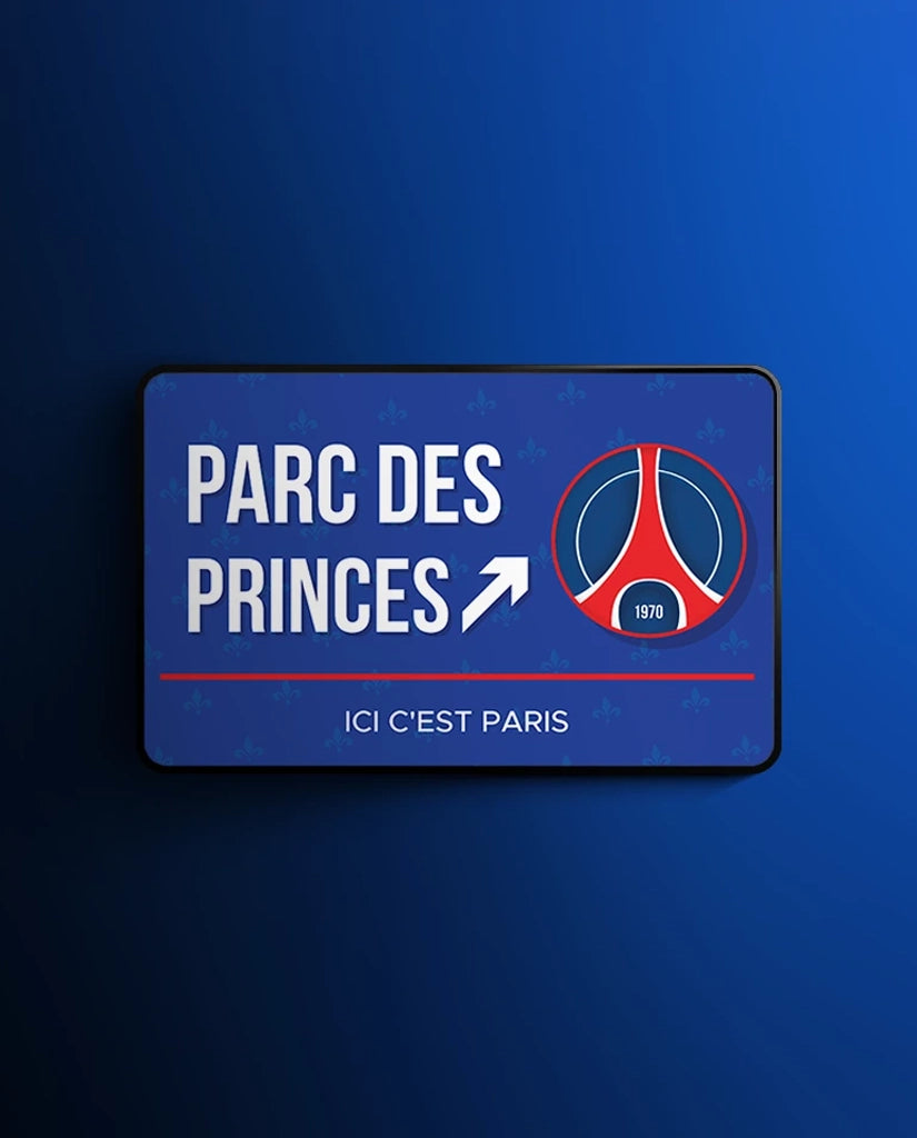 Parc Des Princes PSG Street Sign