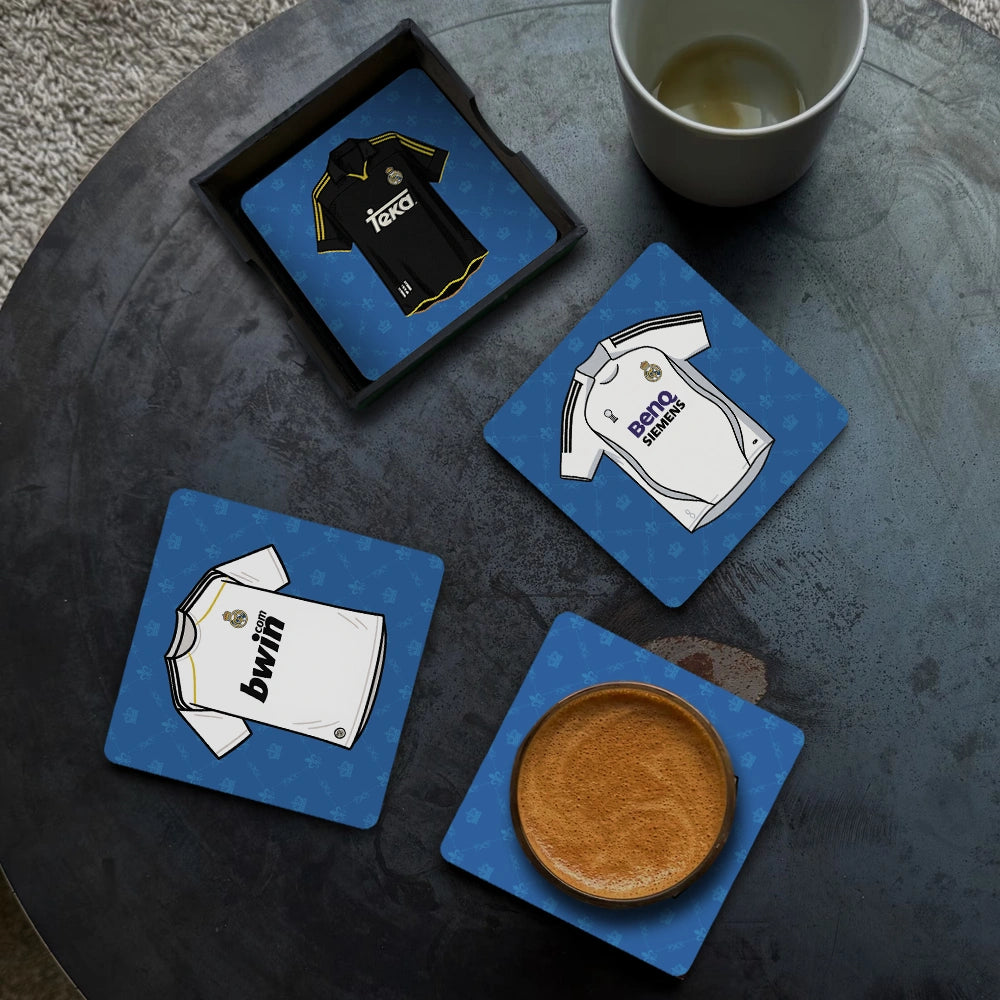 Real Madrid Football Coasters (Set of 6)