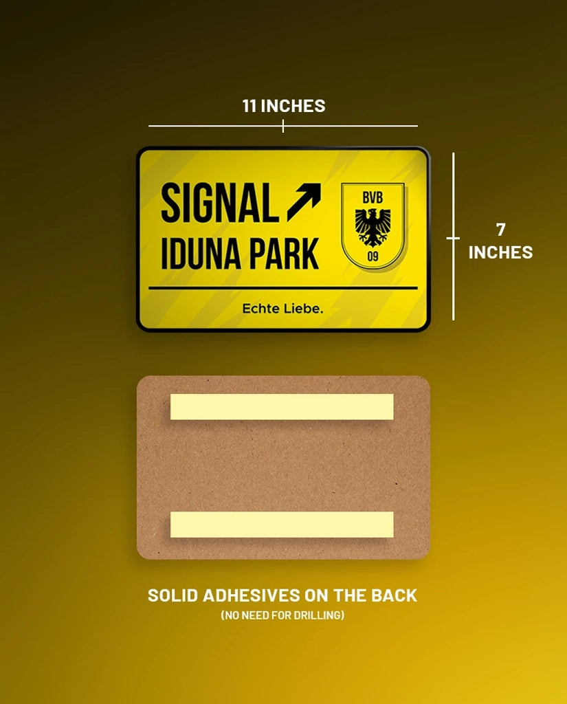 Dortmund BVB Street Sign