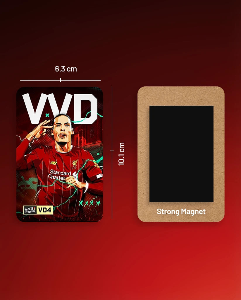 Virgil van Dijk Fridge Magnet