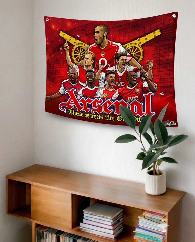 Arsenal - Premium Canvas Flag
