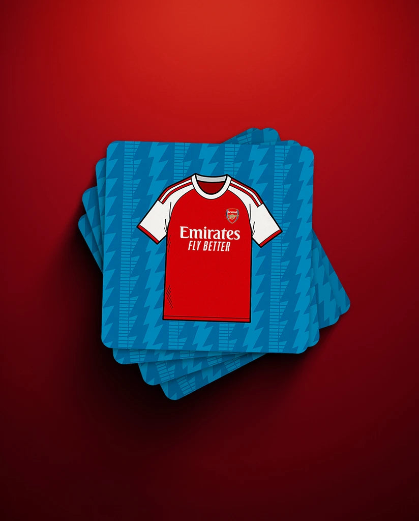 Arsenal Football Coasters (Set of 6)