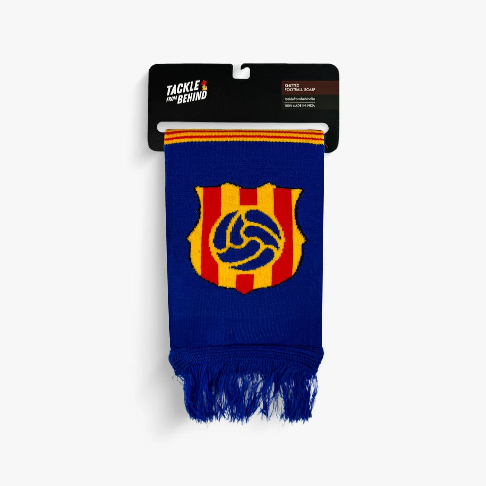 Barcelona Knitted Football Scarf